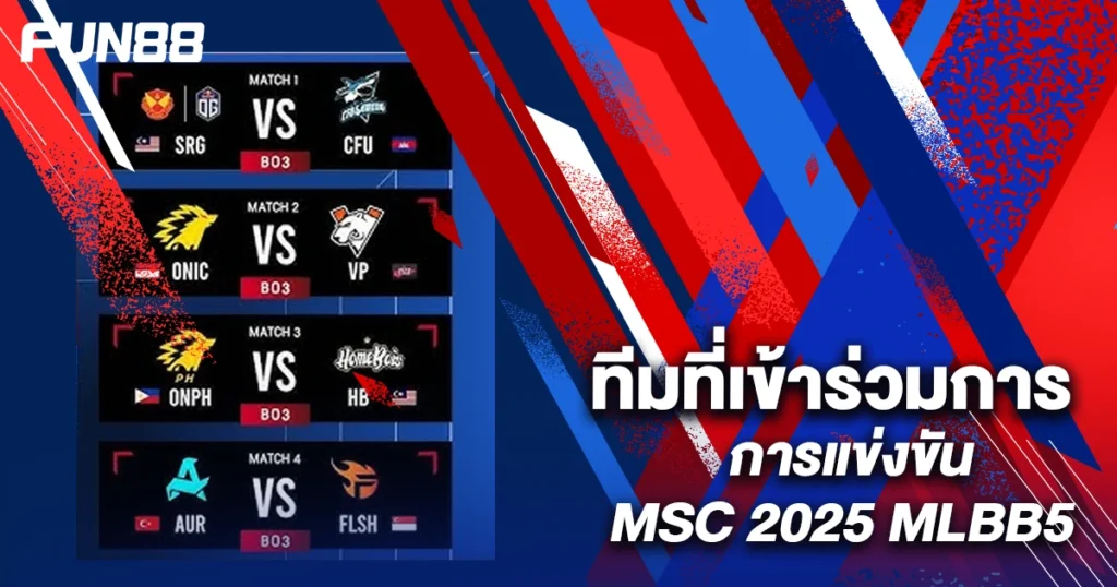 ทีม MSC 2025