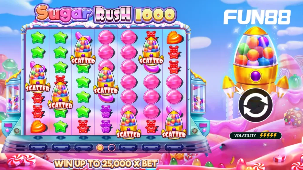 Sugar Rush 1000 ชวนคุณลุ้นรางวัลใหญ่ทุกการหมุน