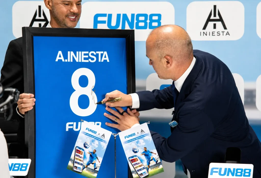 FUN88 x Andrés Iniesta (อันเดรส อิเนียสต้า)