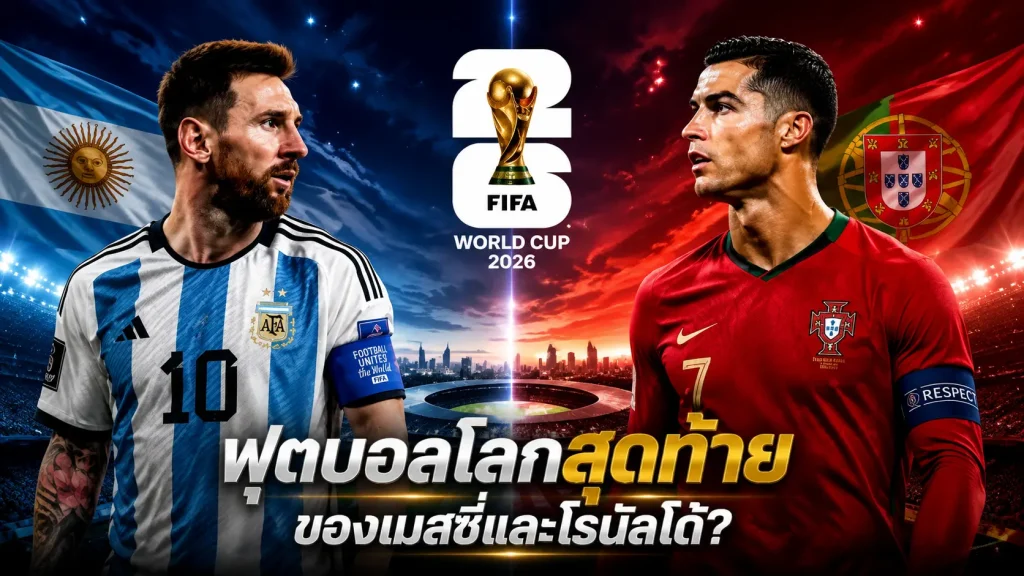 ฟุตบอลโลกสุดท้ายของเมสซี่และโรนัลโด้